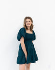 Lets Rodeo Dress - Teal