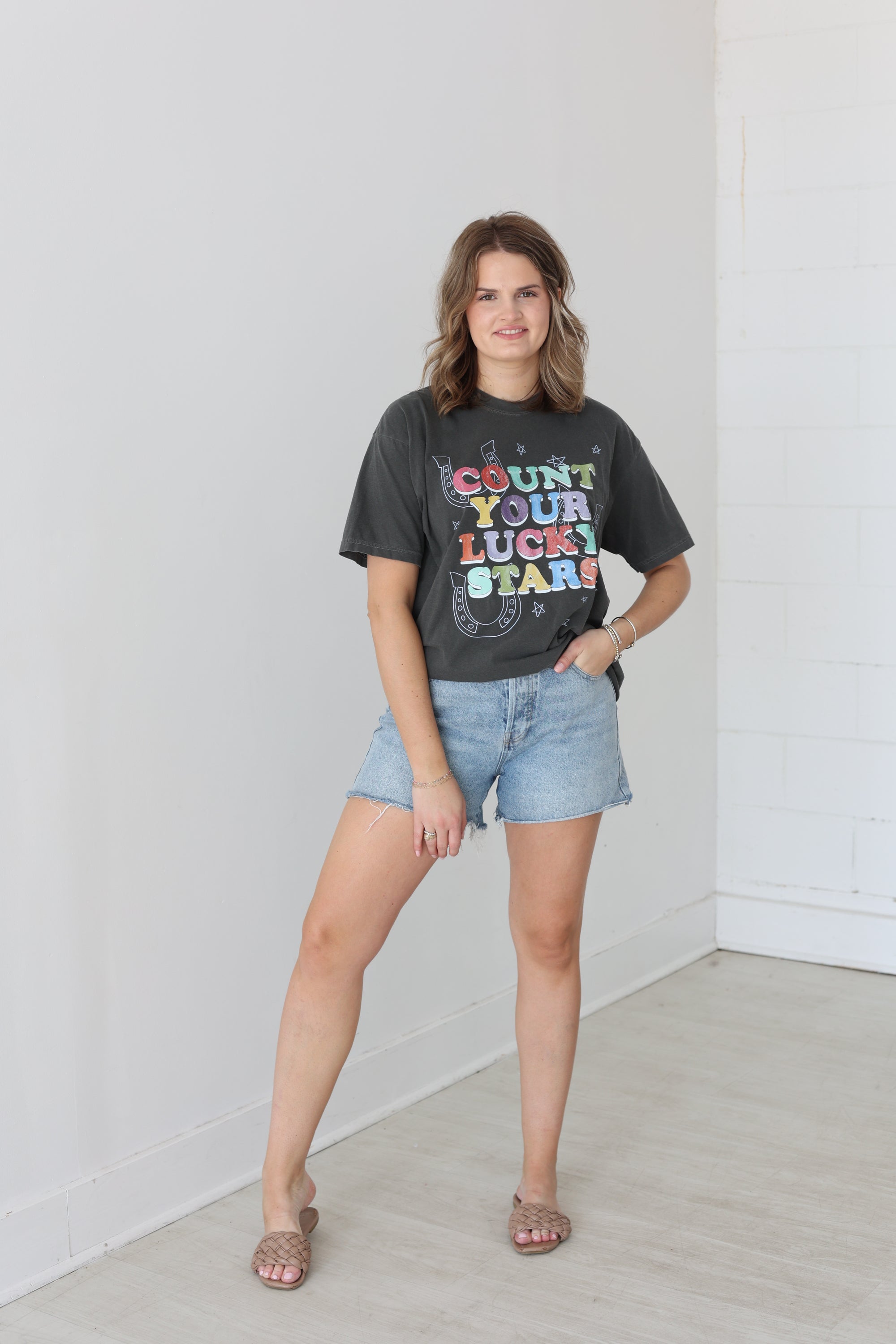 Count Your Lucky Stars Graphic Tee