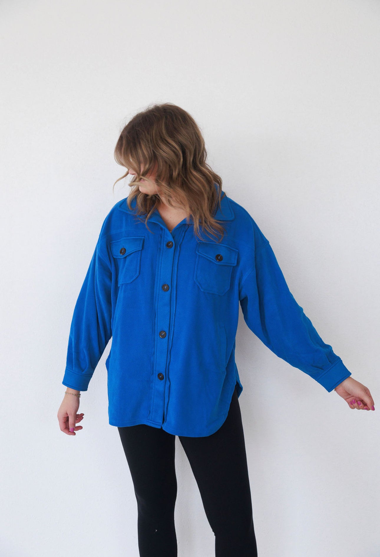 Royal Blue Shacket