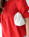 Bridal White Clutch