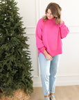 Free to Be Sweater - Magenta