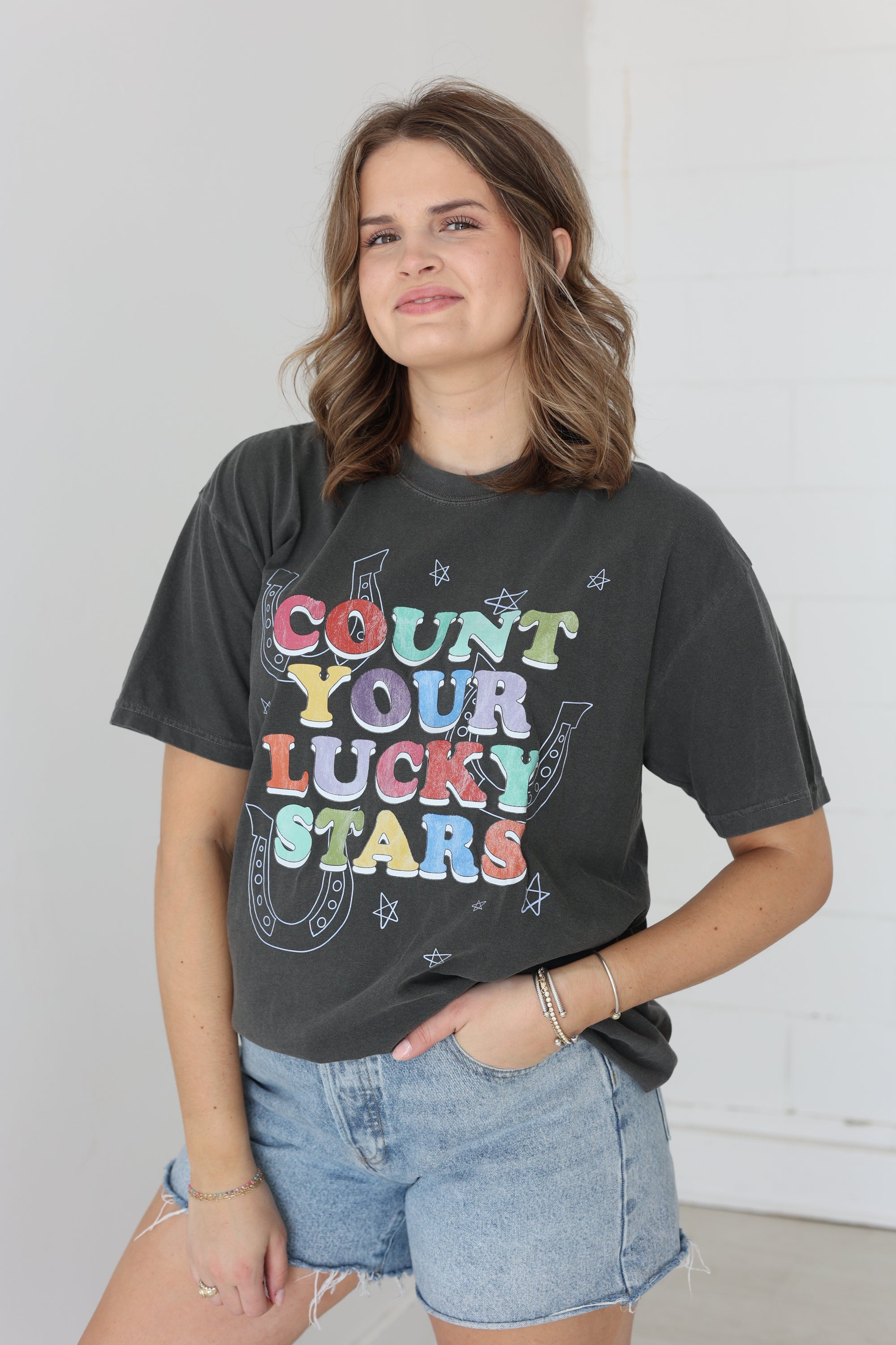 Count Your Lucky Stars Graphic Tee