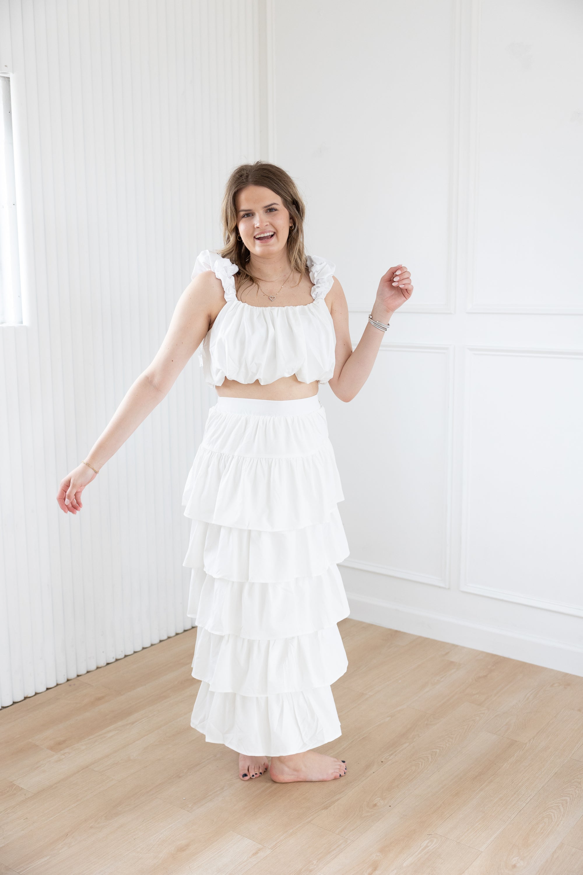 The Cabo Skirt - White