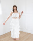 The Cabo Skirt - White