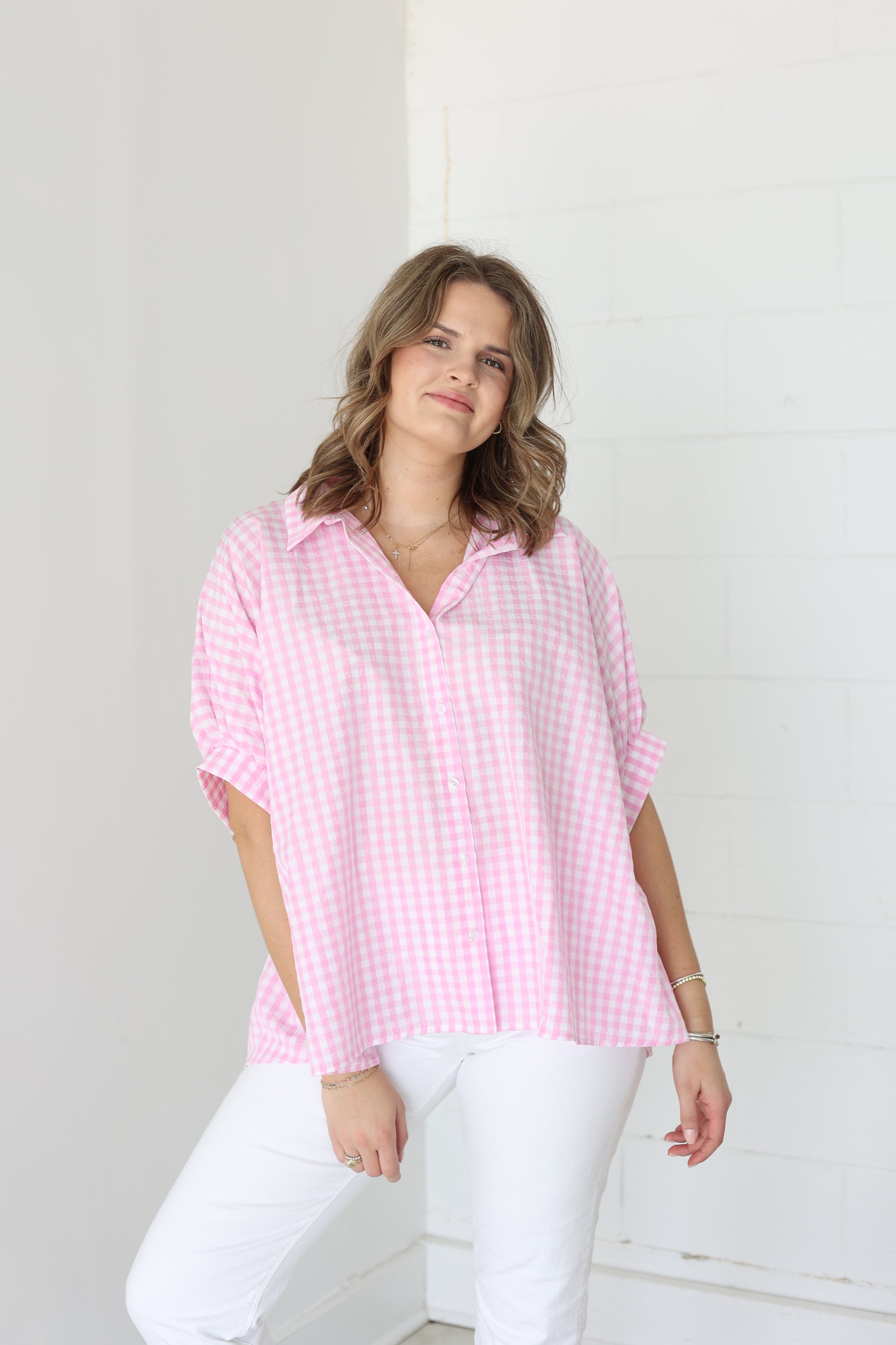 Picnic Party Top - Pink