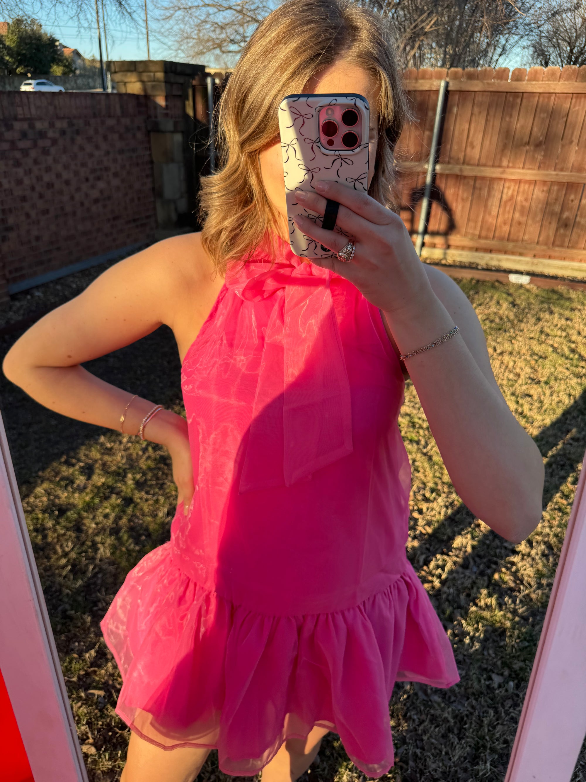 Ava Dress - Pink