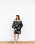 Kallie Polka Dot Dress