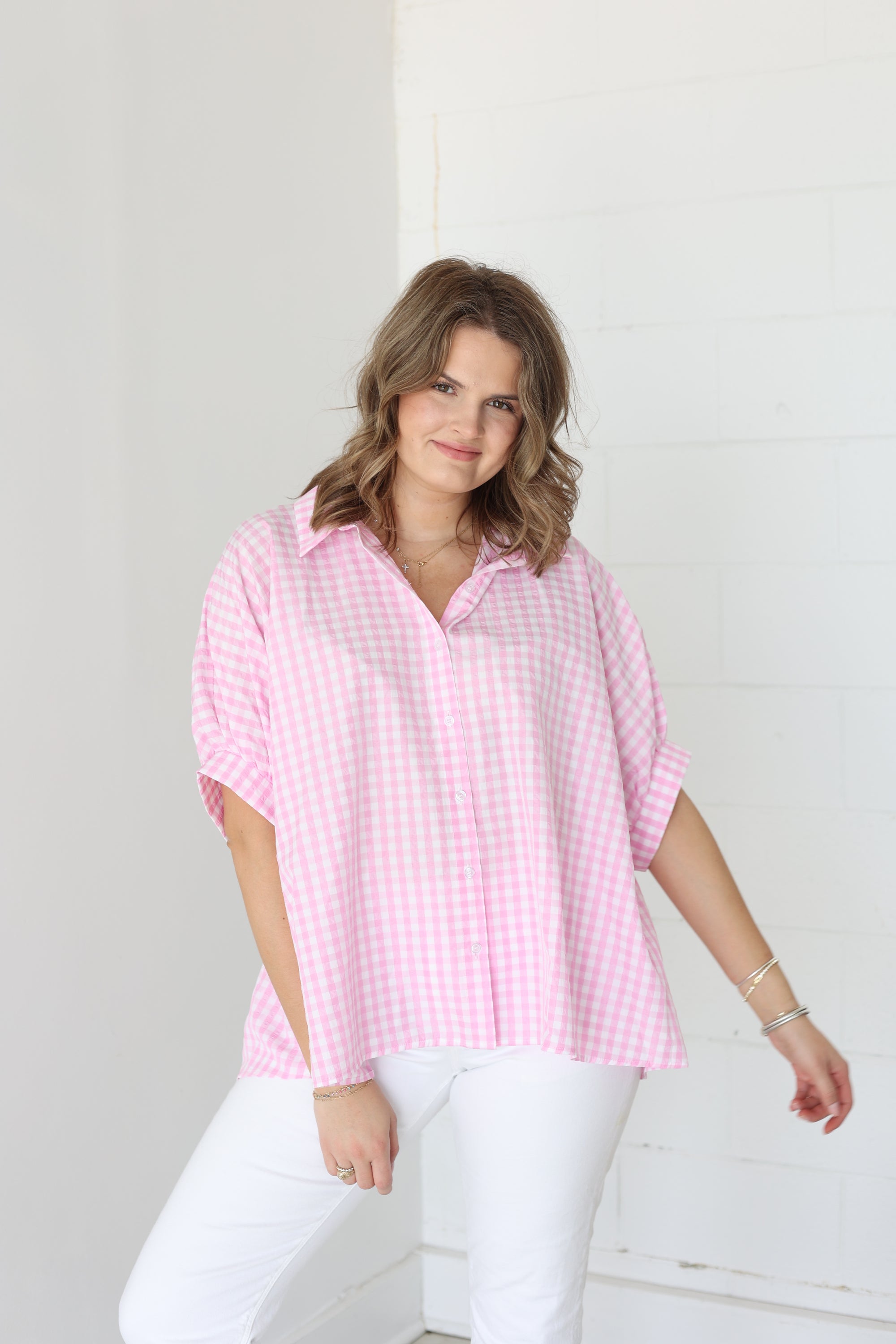Picnic Party Top - Pink