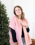 *DOORBUSTER* Clara Sherpa Vest - Blush
