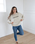 In My Mom Era Pullover - Neutral