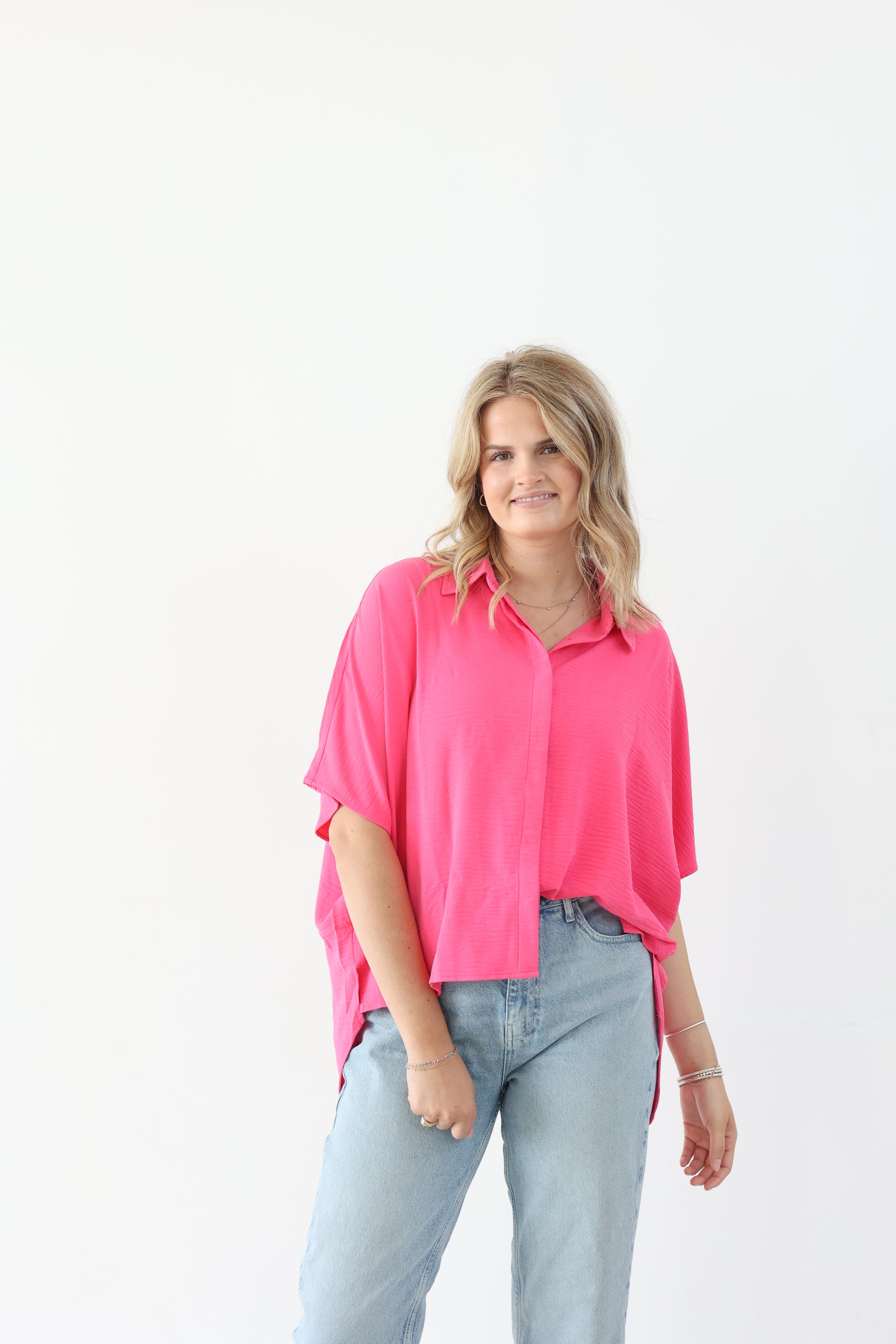 Hidden Gem Top - Pink