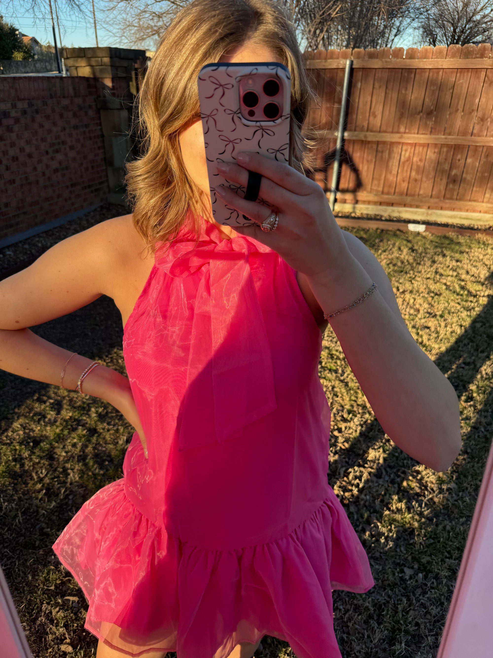Ava Dress - Pink