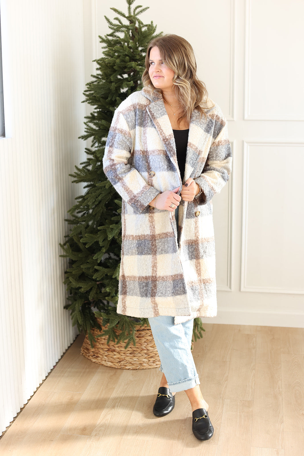Madeline Coat - Grey