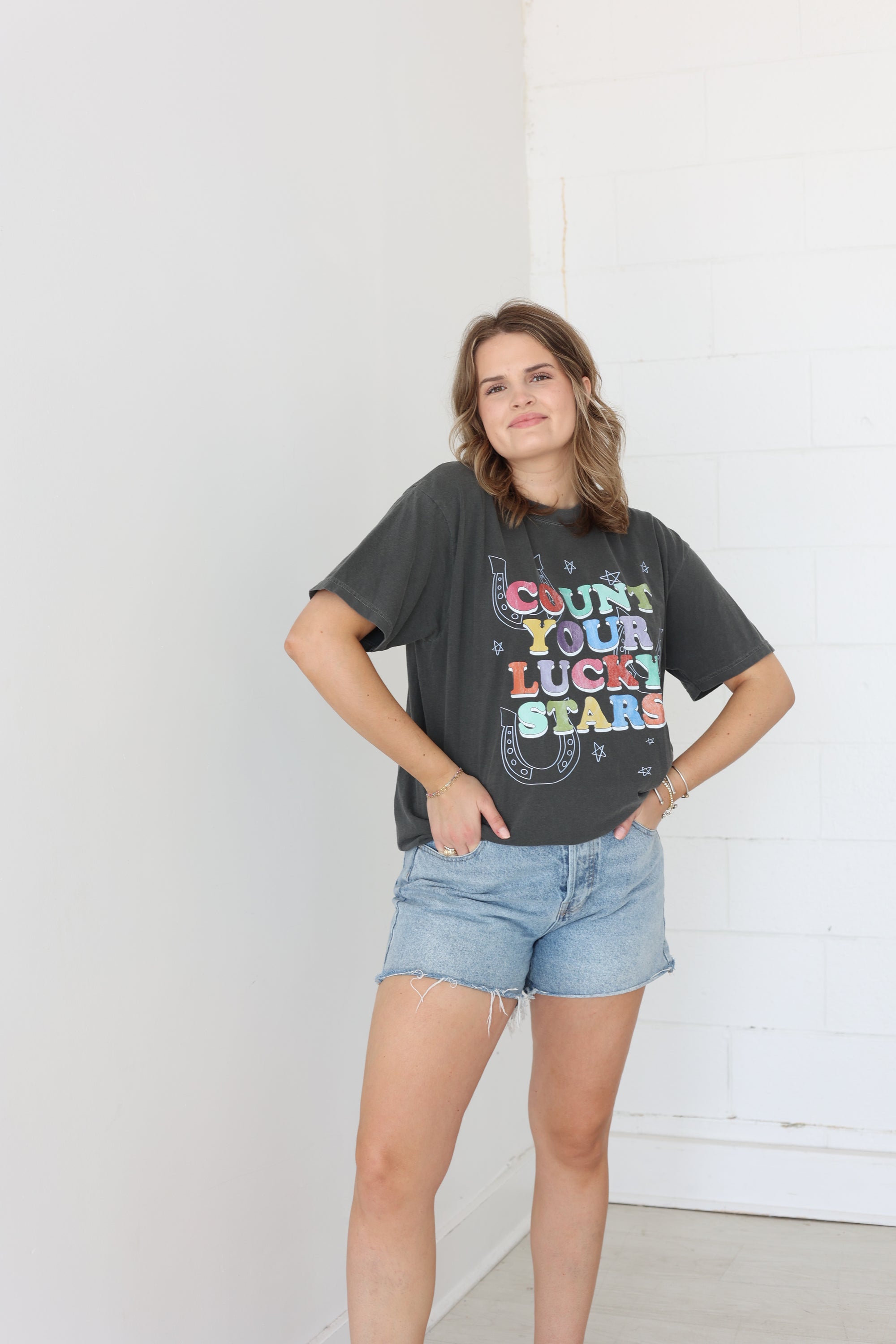 Count Your Lucky Stars Graphic Tee