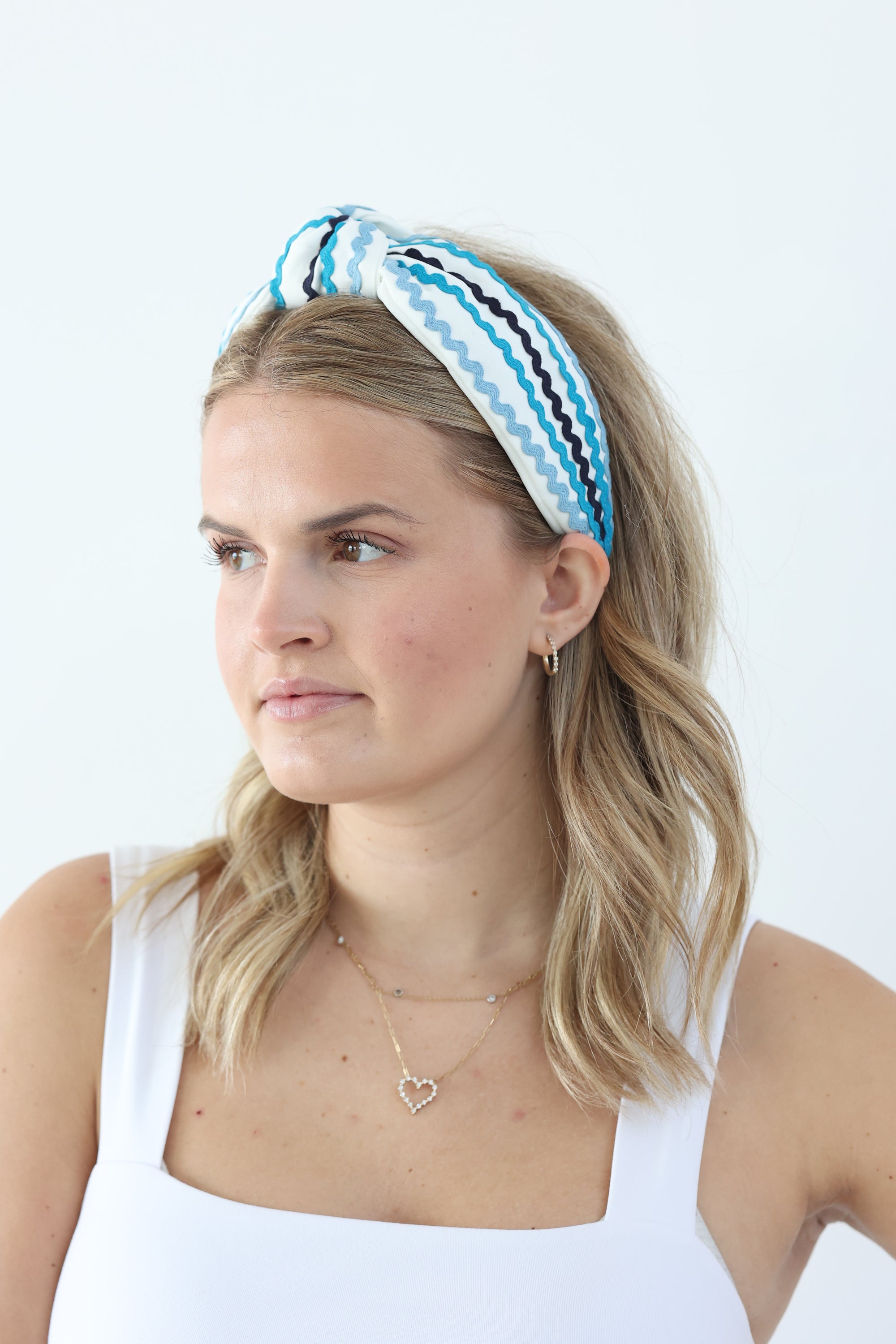 Blue Ric Rac Headband