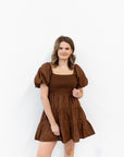 Lets Rodeo Dress - Mocha
