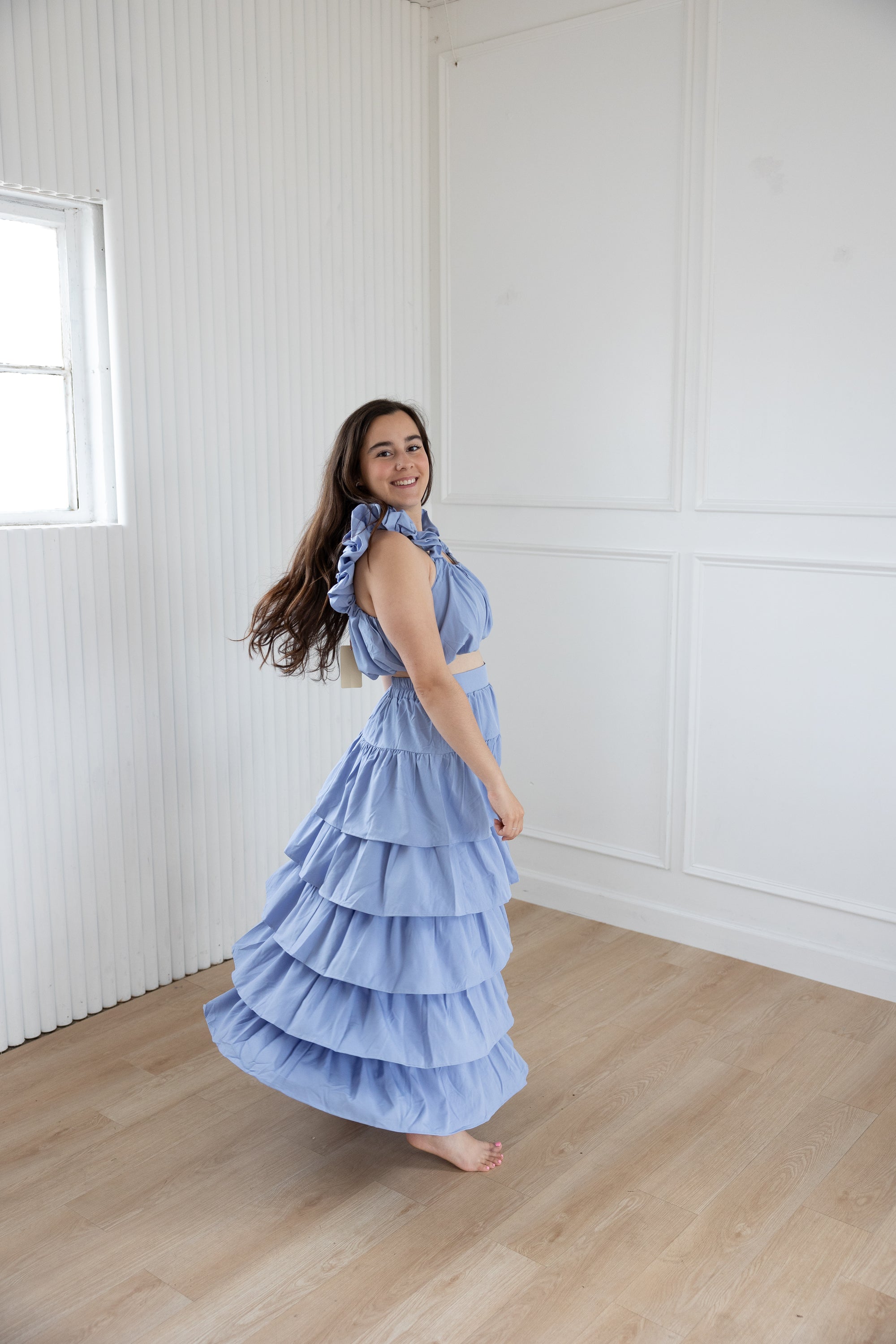 The Cabo Skirt - Blue