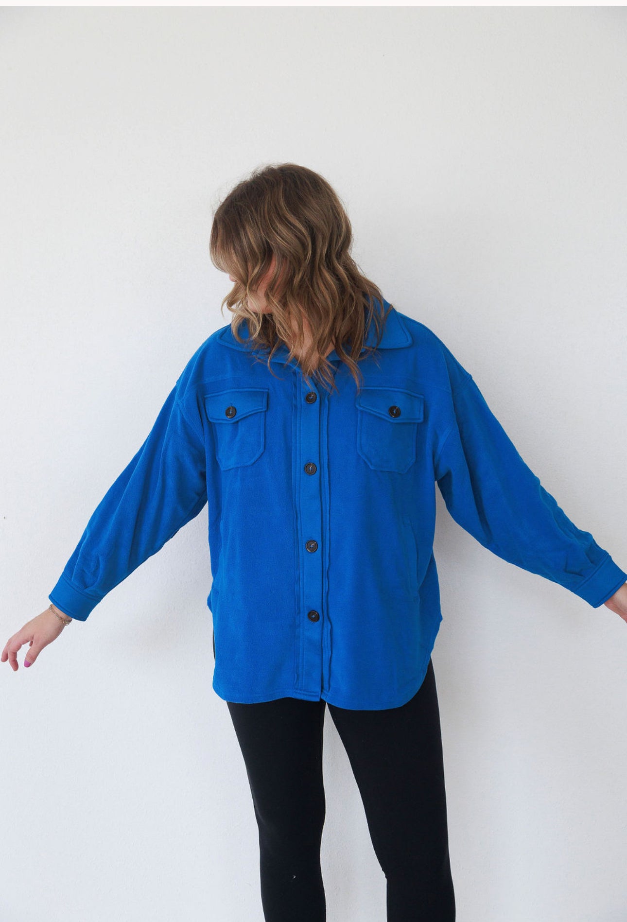 Royal Blue Shacket