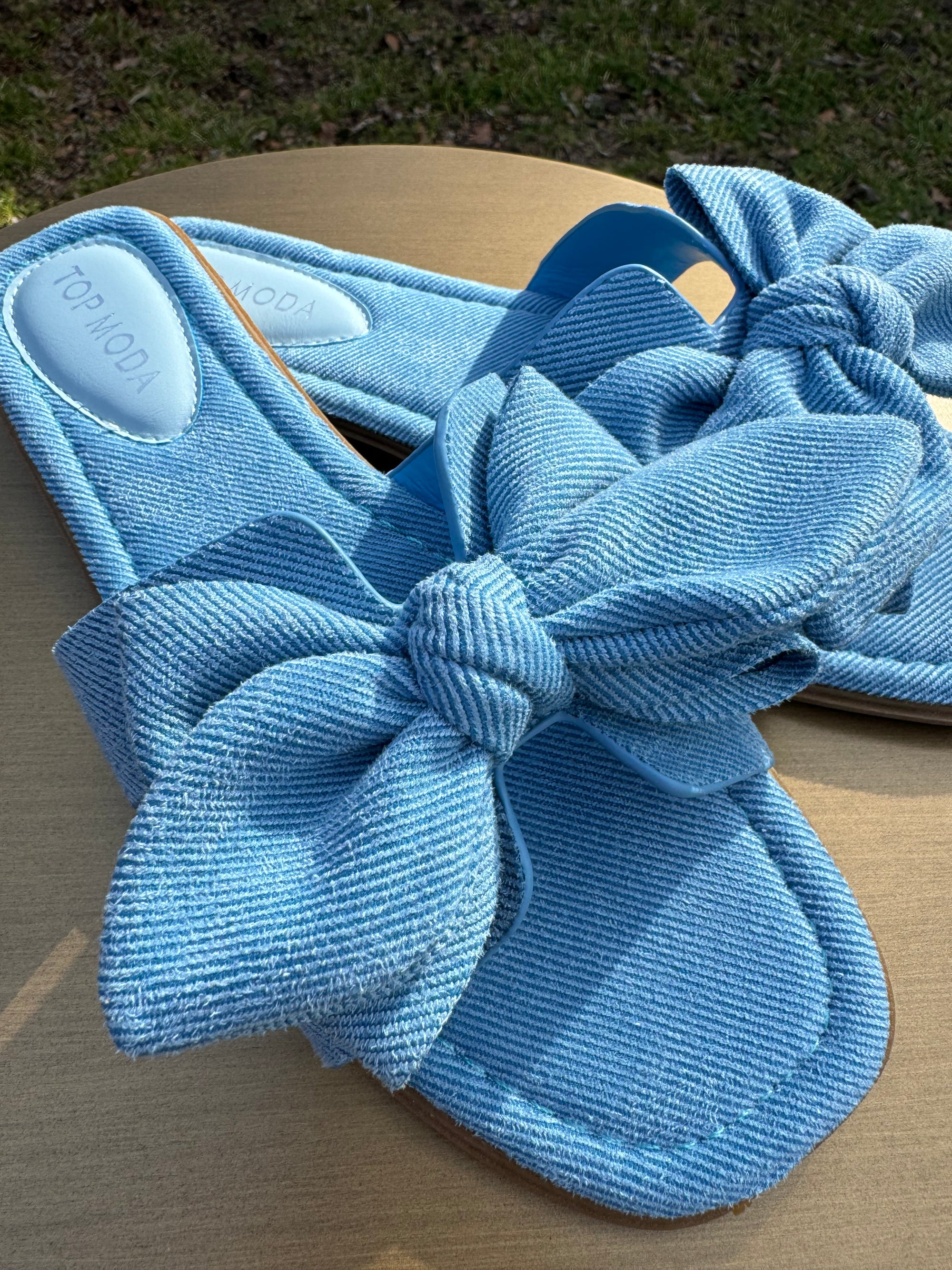 Emma Denim Sandals