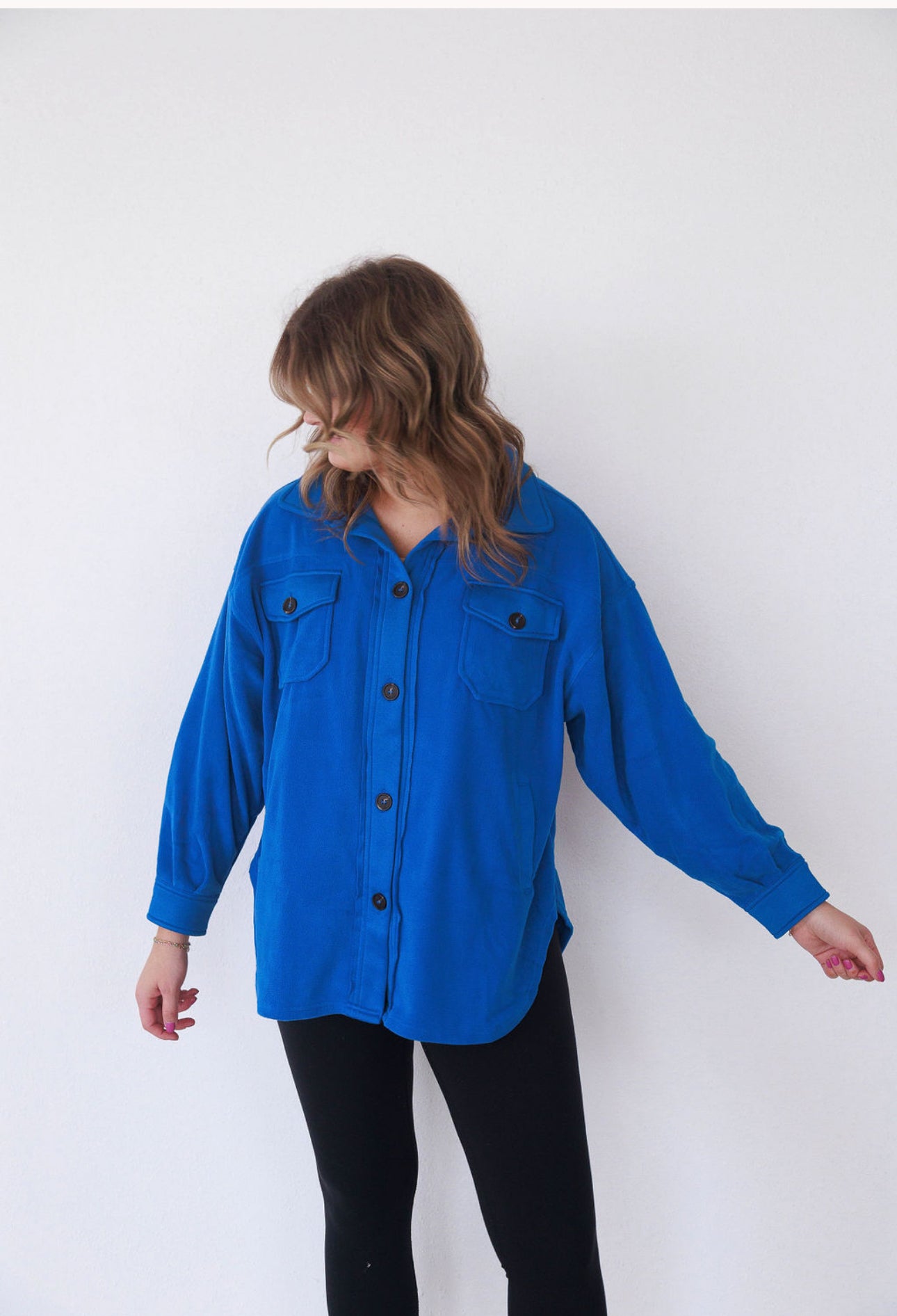 Royal Blue Shacket