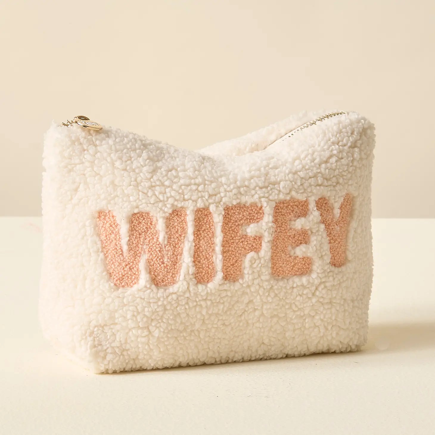 WIFEY Sherpa Pouch