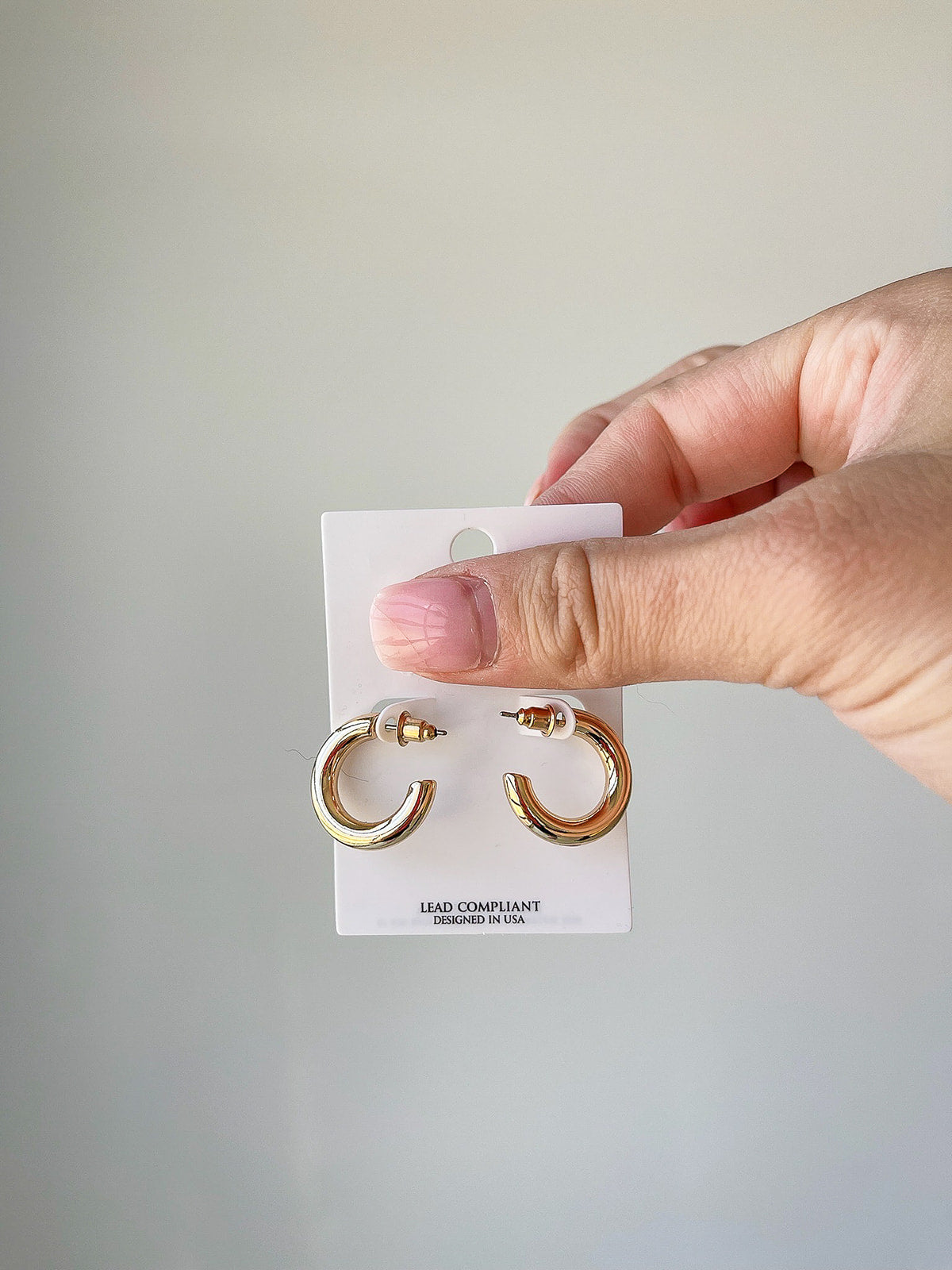 Mini Gold Hoops