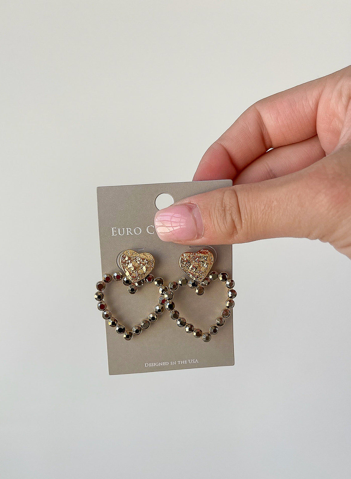Double Heart Earrings