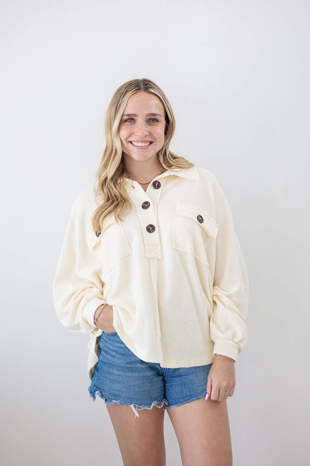 Jetsetter Pullover - Cream
