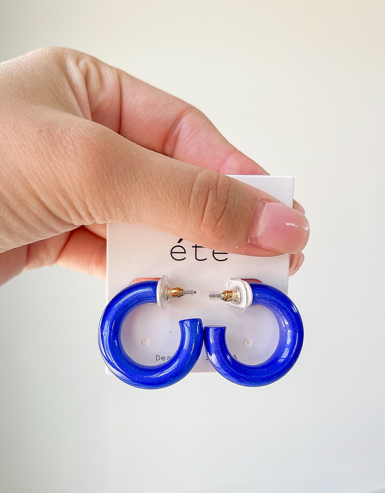 Royal Blue Hoops