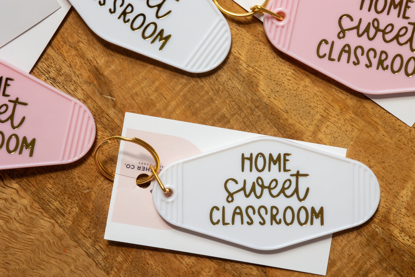 Home Sweet Classroom Keychain