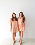 Pippa Dress - Coral