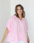 Picnic Party Top - Pink