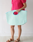 Blue Stripe Tote