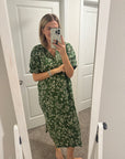 Pippa Midi Dress - Olive