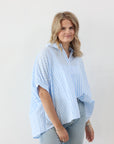 Picnic Party Top - Blue
