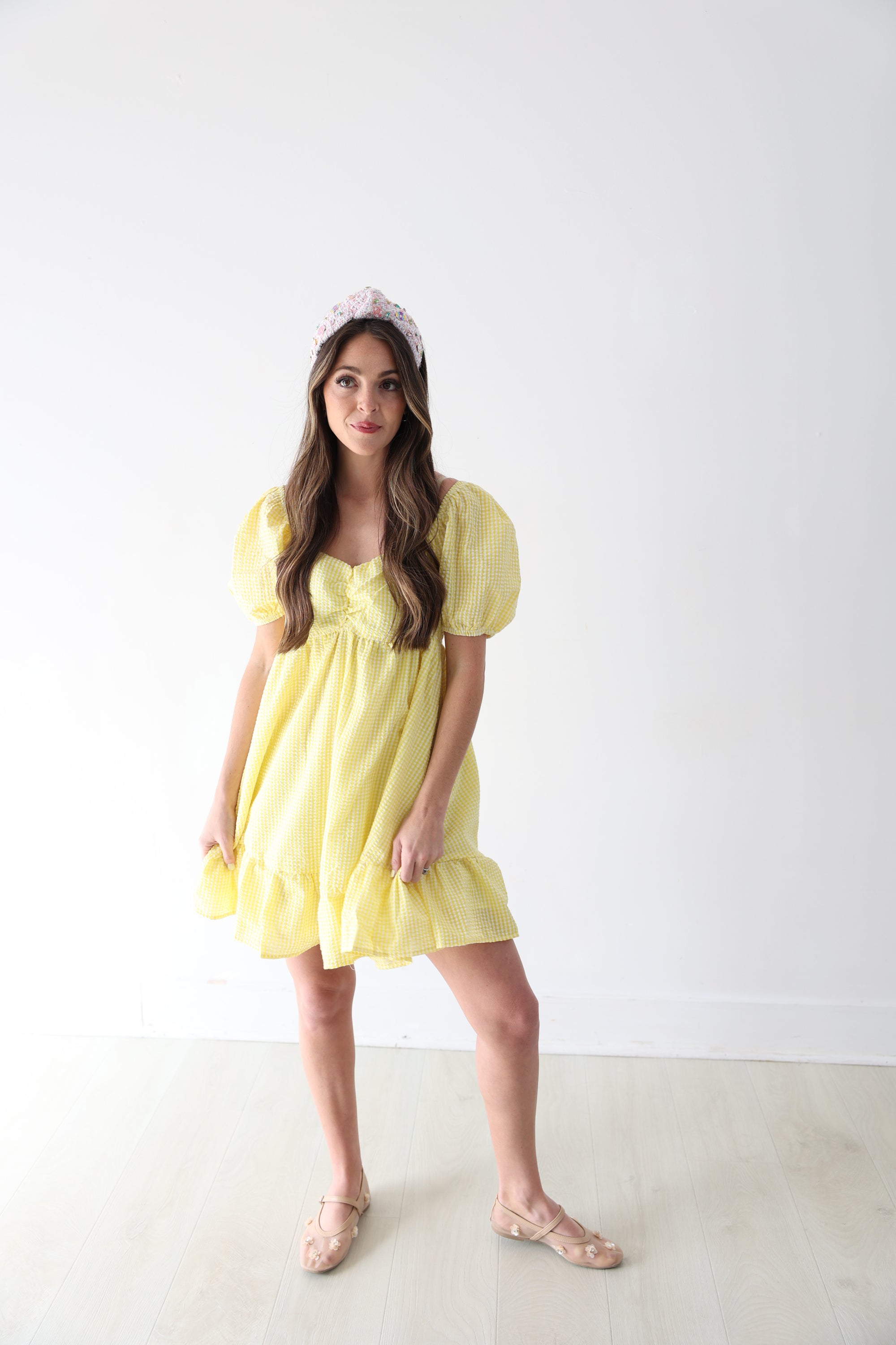 Poppy Dress - Yellow