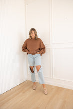 Load image into Gallery viewer, Free to Be Sweater - Camel
