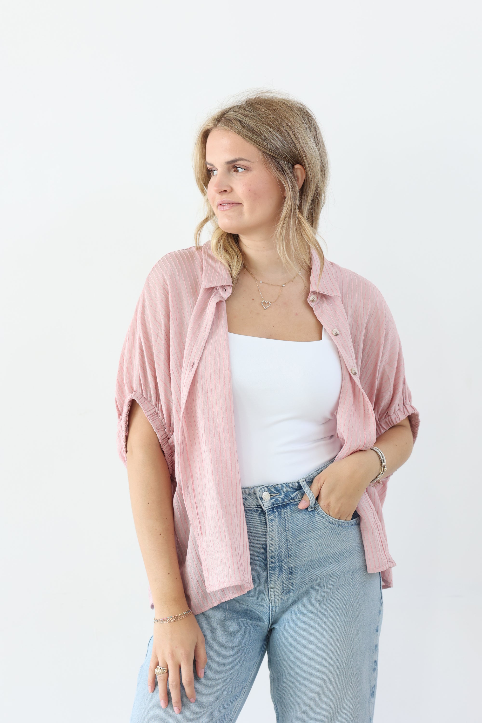 Traveler Top - Blush