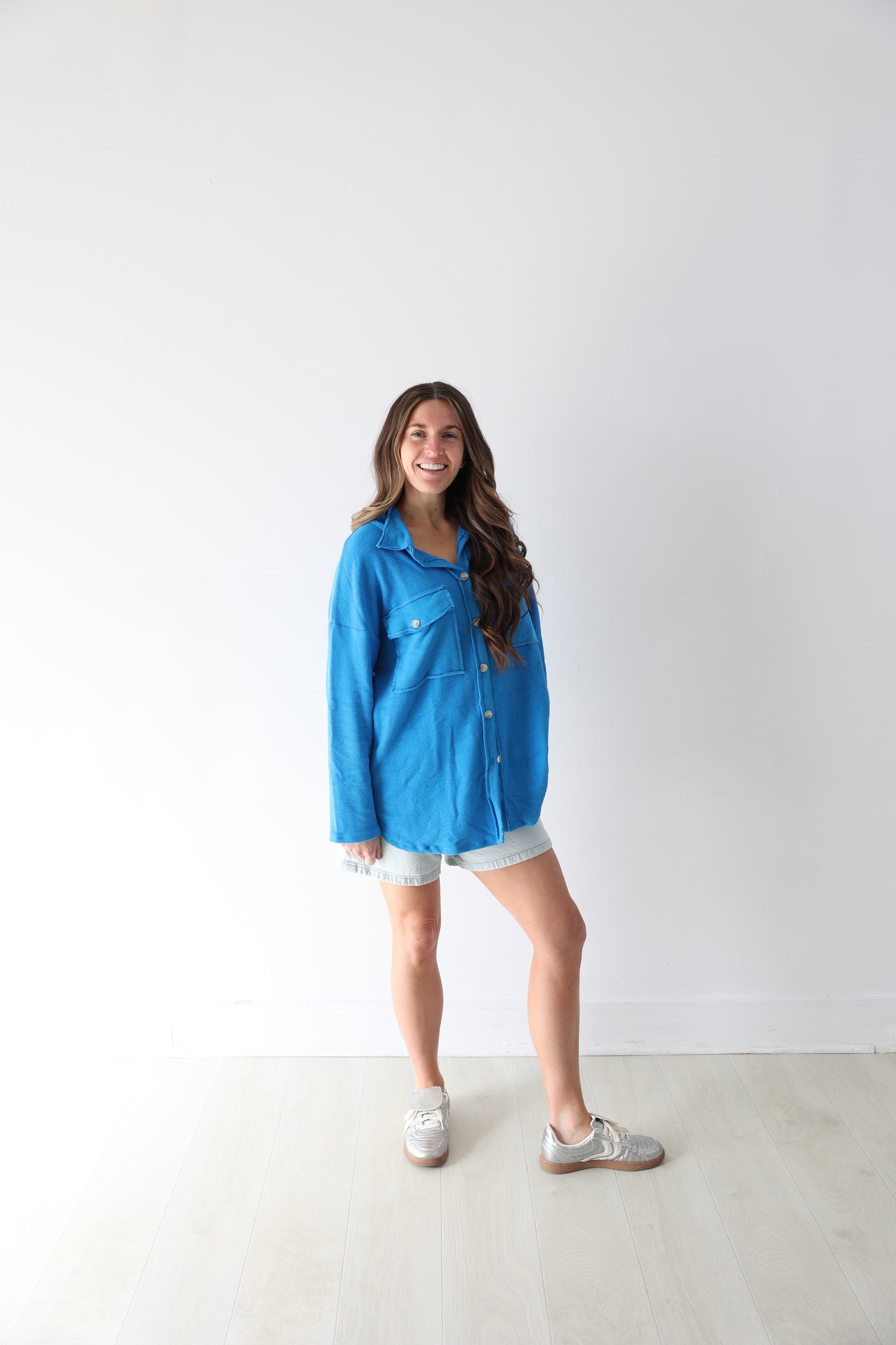 Take Flight Top - Blue