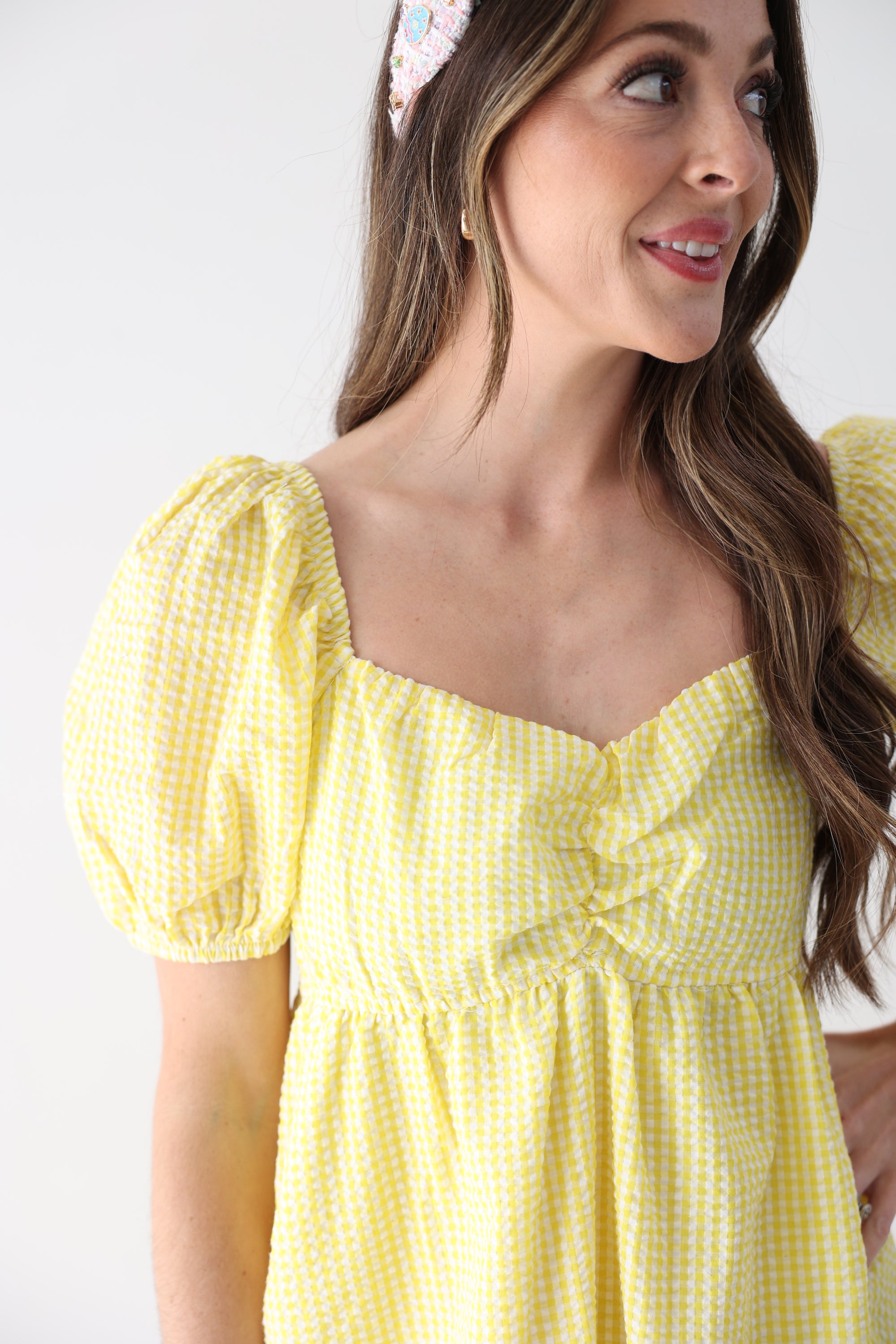 Poppy Dress - Yellow