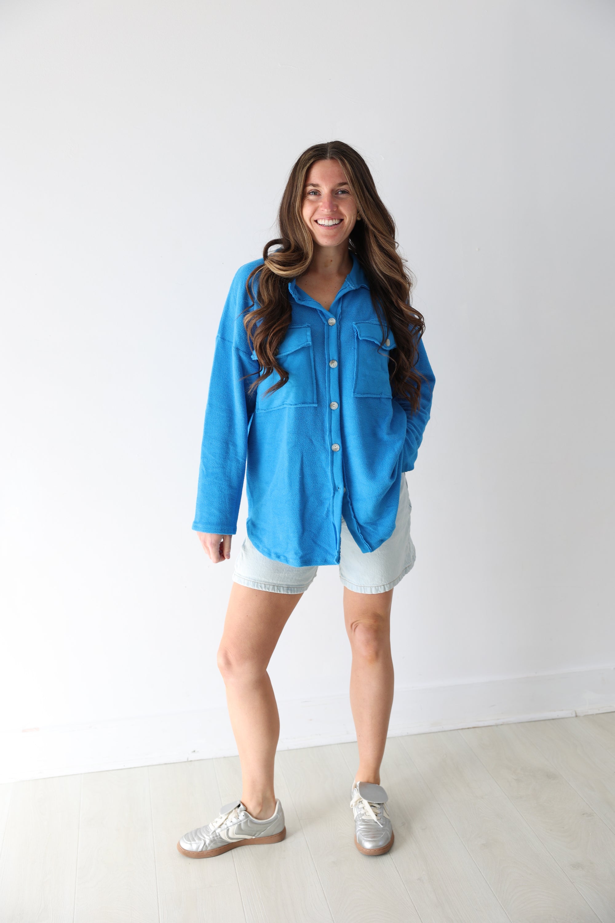 Take Flight Top - Blue