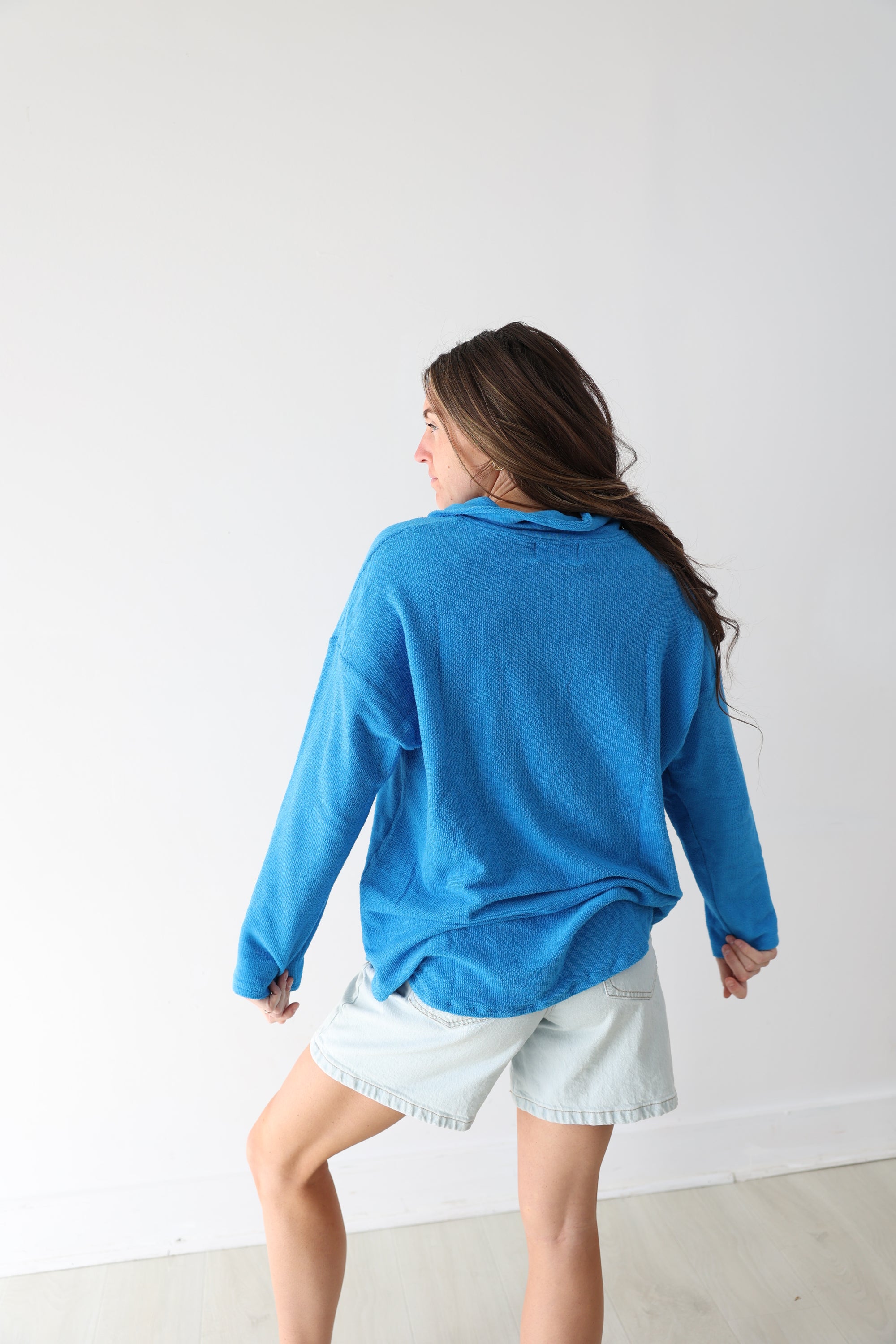 Take Flight Top - Blue