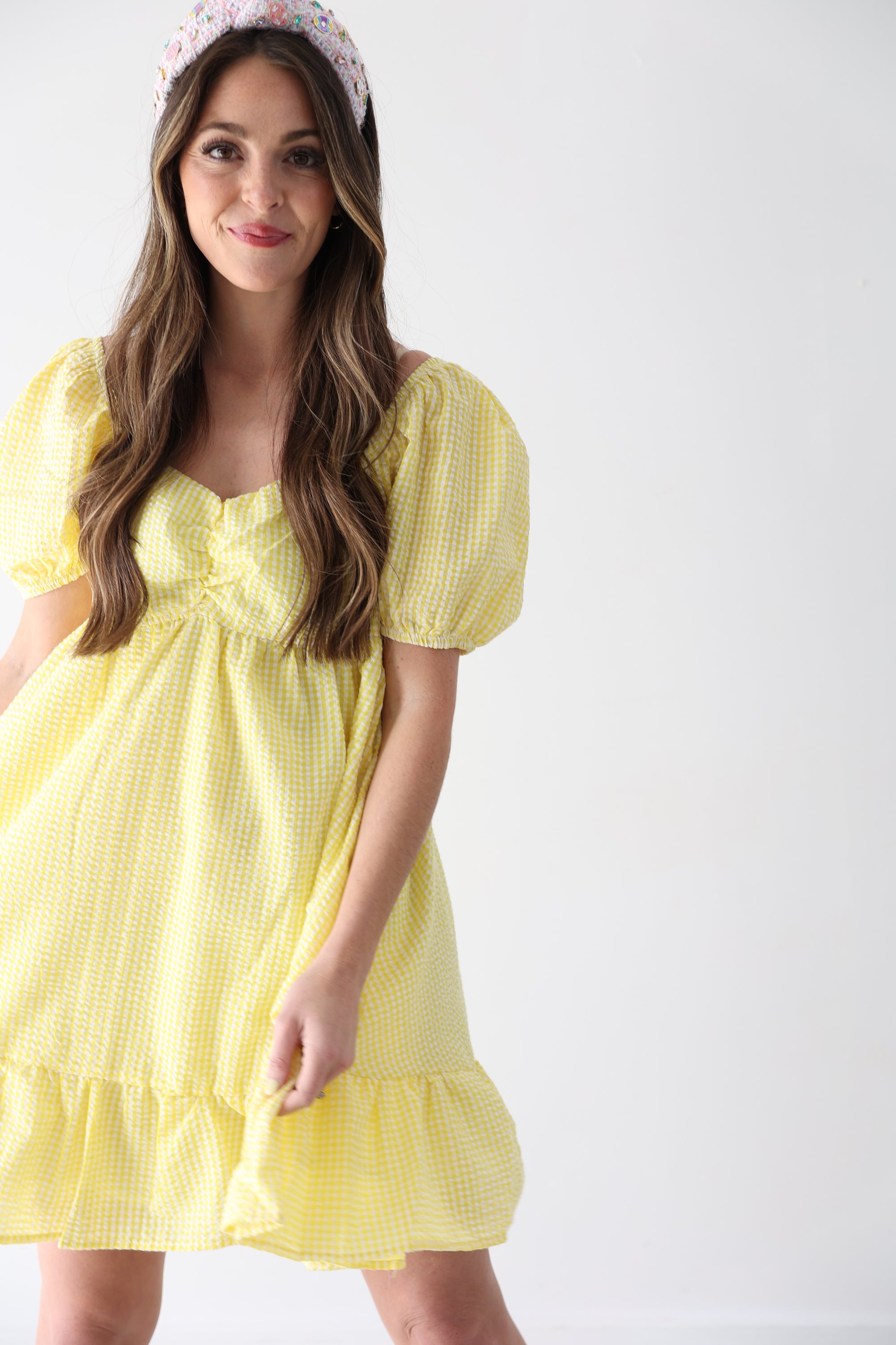 Poppy Dress - Yellow