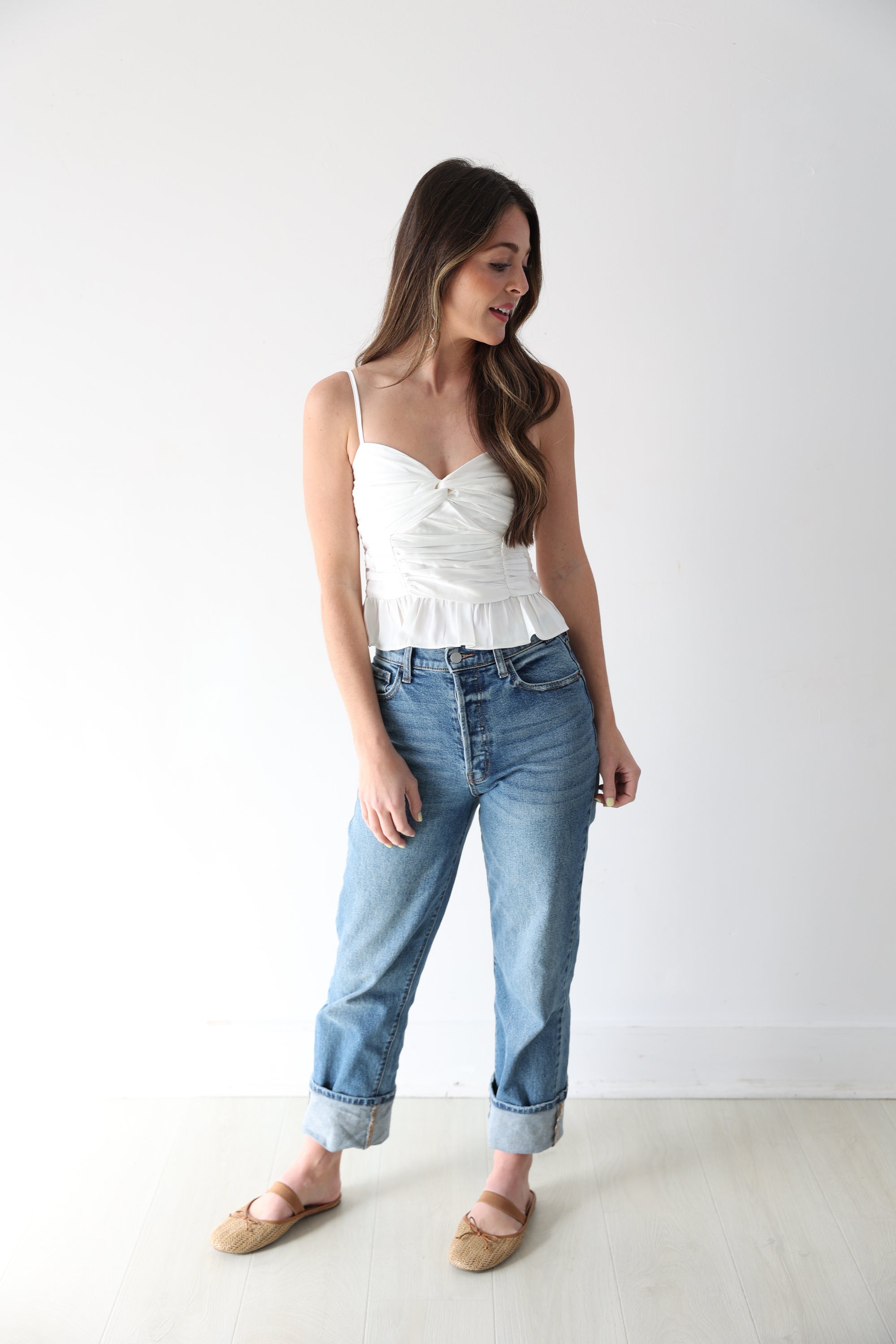 Emerson Tank - White