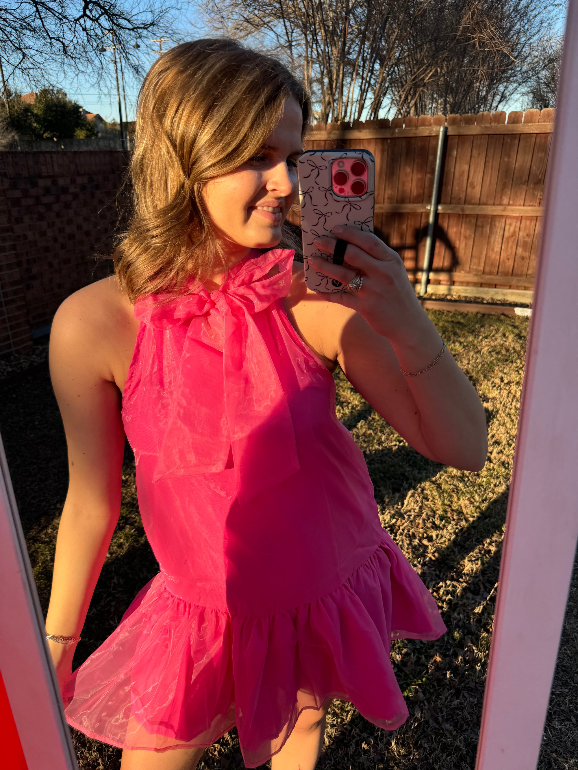 Ava Dress - Pink