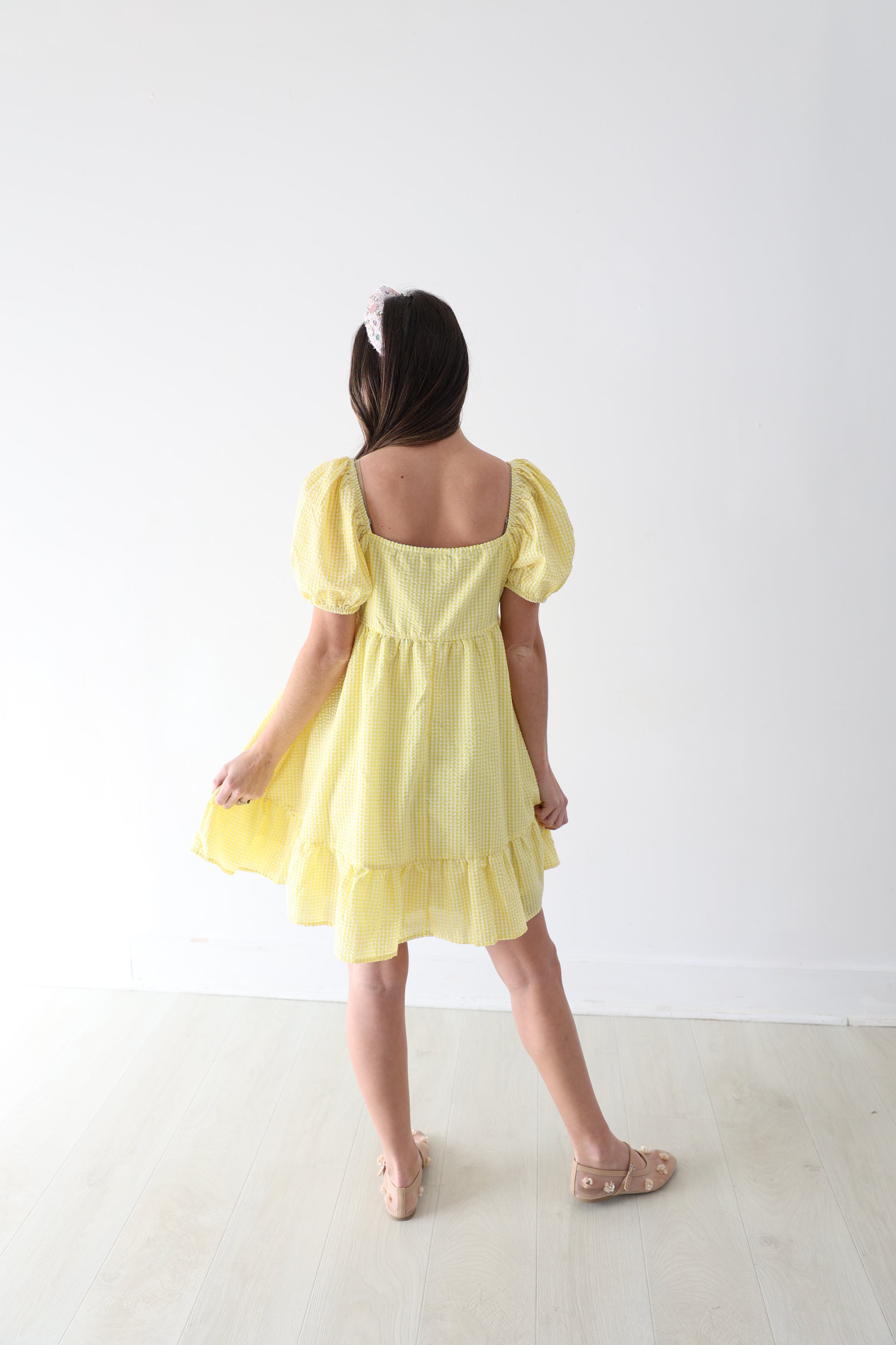 Poppy Dress - Yellow