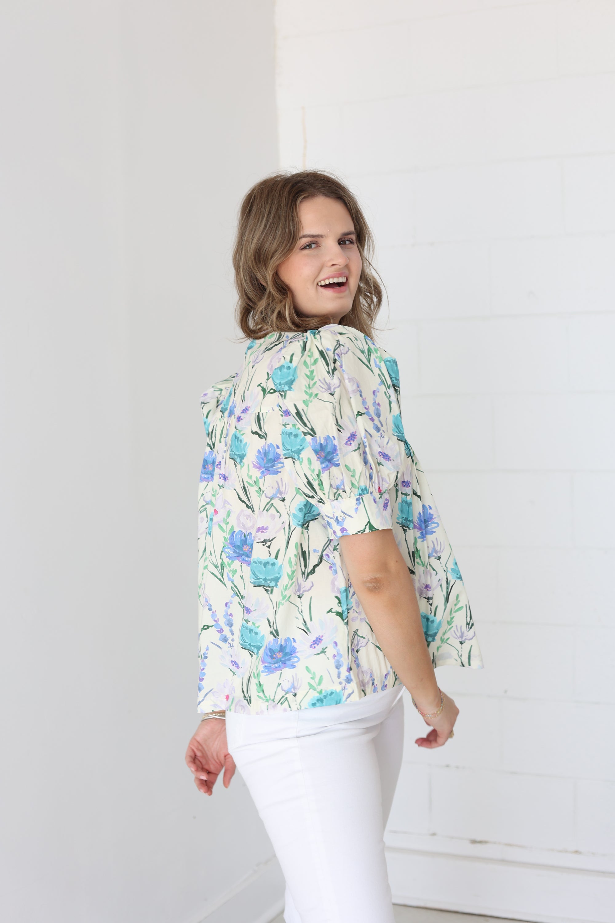 Spring Florals Top