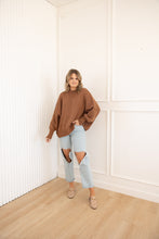 Load image into Gallery viewer, Free to Be Sweater - Camel