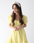 Poppy Dress - Yellow