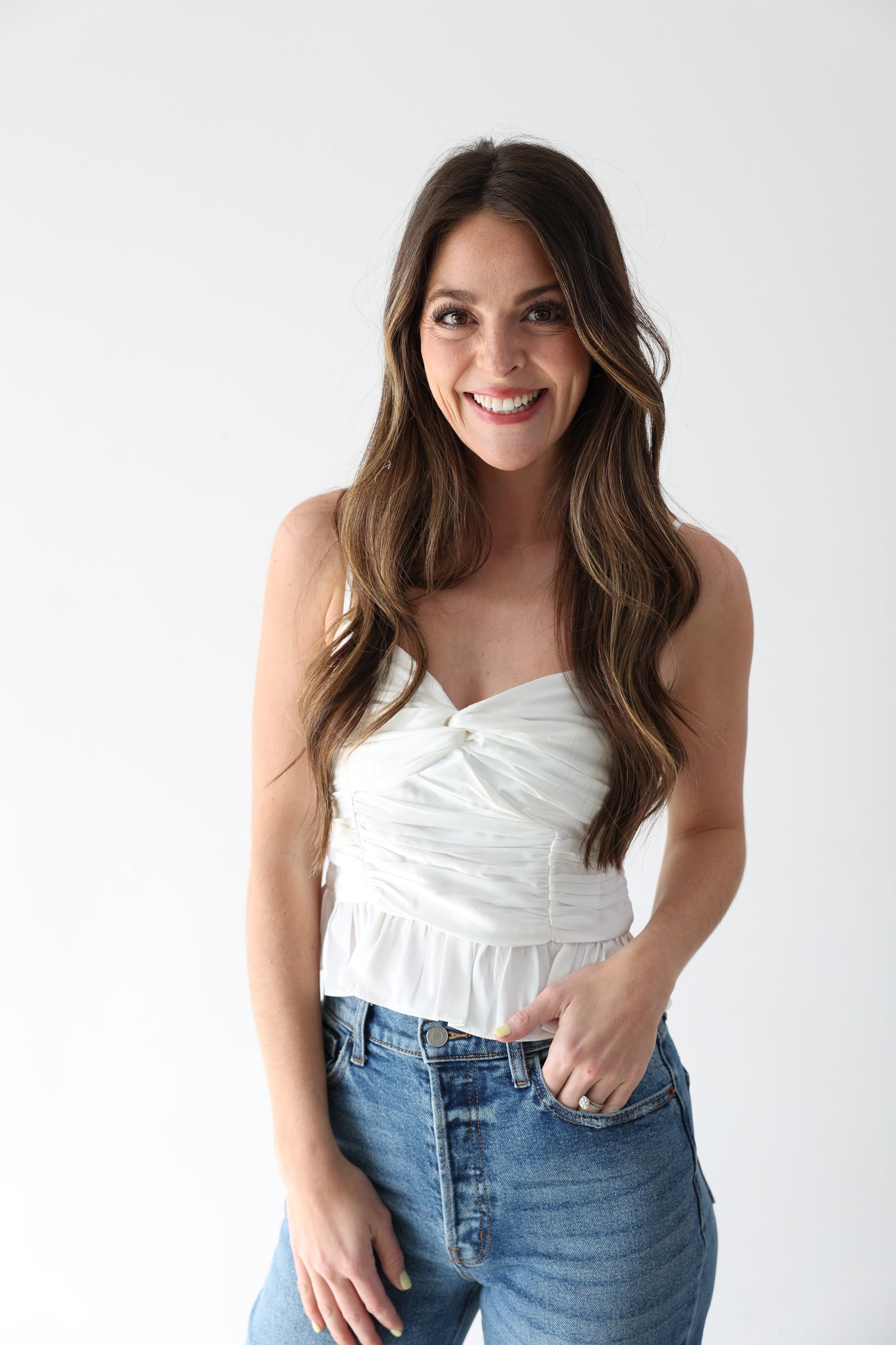 Emerson Tank - White